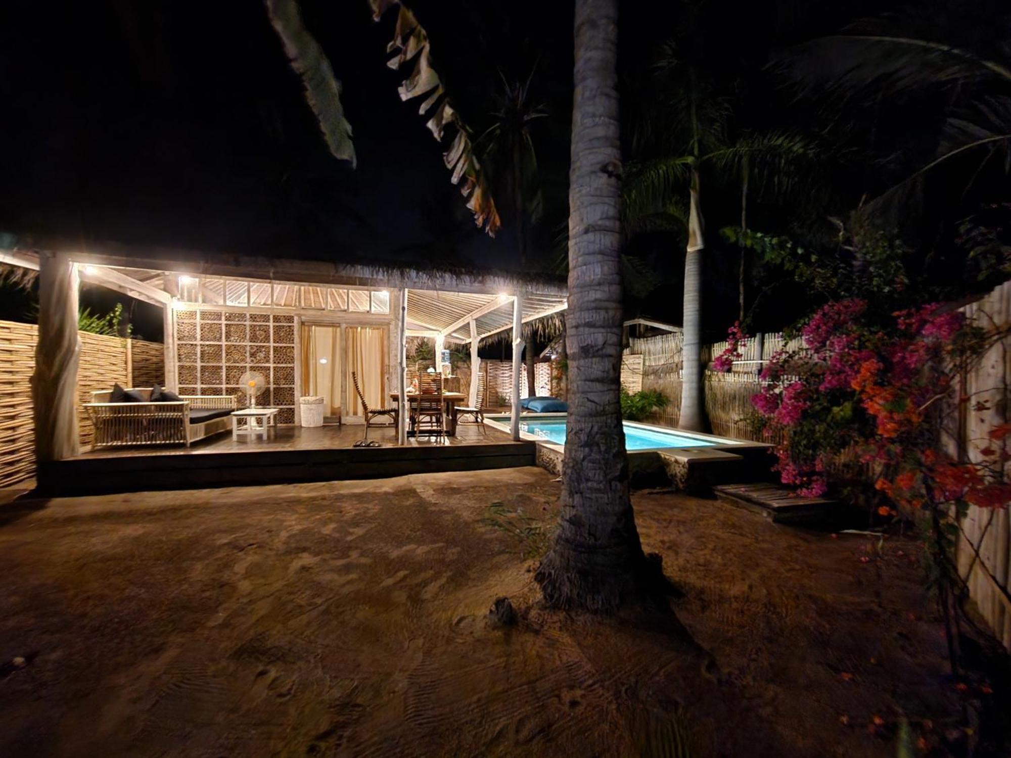 Bamboo Lodge Gili Trawangan Luaran gambar