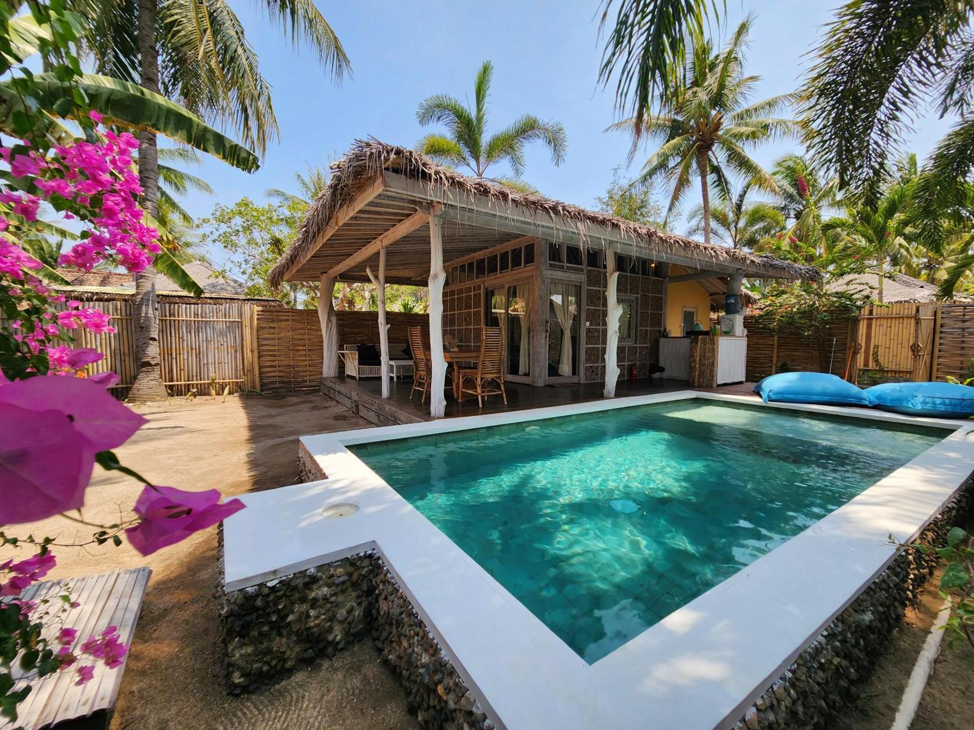 Bamboo Lodge Gili Trawangan Luaran gambar